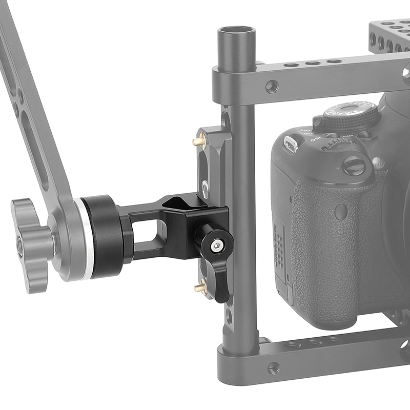 CAMVATE NATO Clamp to ARRI Rosette Adapter Extension Mount