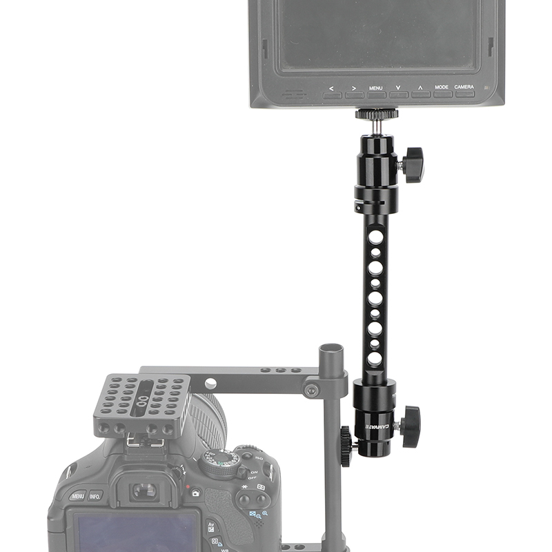 CAMVATE Extension Arm with Dual Ball Head Mounts (9.2")