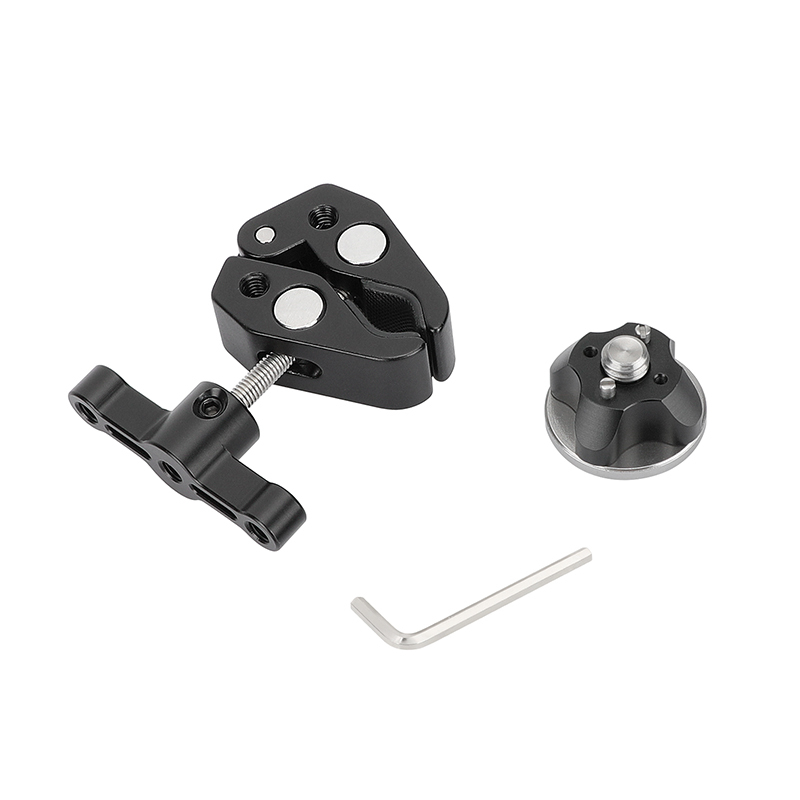 CAMVATE Multi-purpose Super Crab Clamp with ARRI Rosette Mount