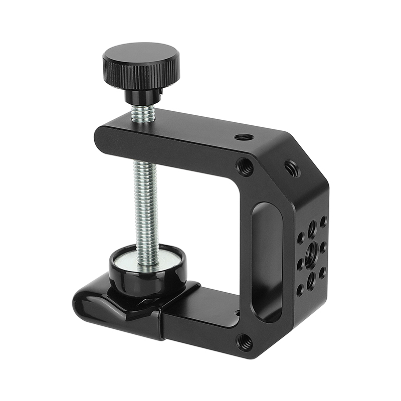 CAMVATE C Clamp with Multiple 1/4"-20 and 3/8"-16 Threads ( 2.25" Neck)