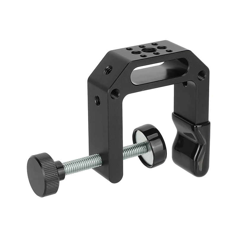 CAMVATE C Clamp with Multiple 1/4"-20 and 3/8"-16 Threads ( 2.25" Neck)