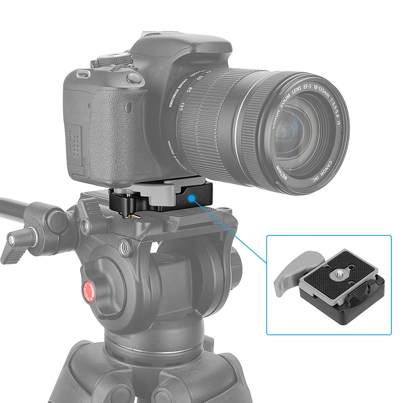 Harwerrel Quick Release Plate 1/4" Screw For Bogen 3157N