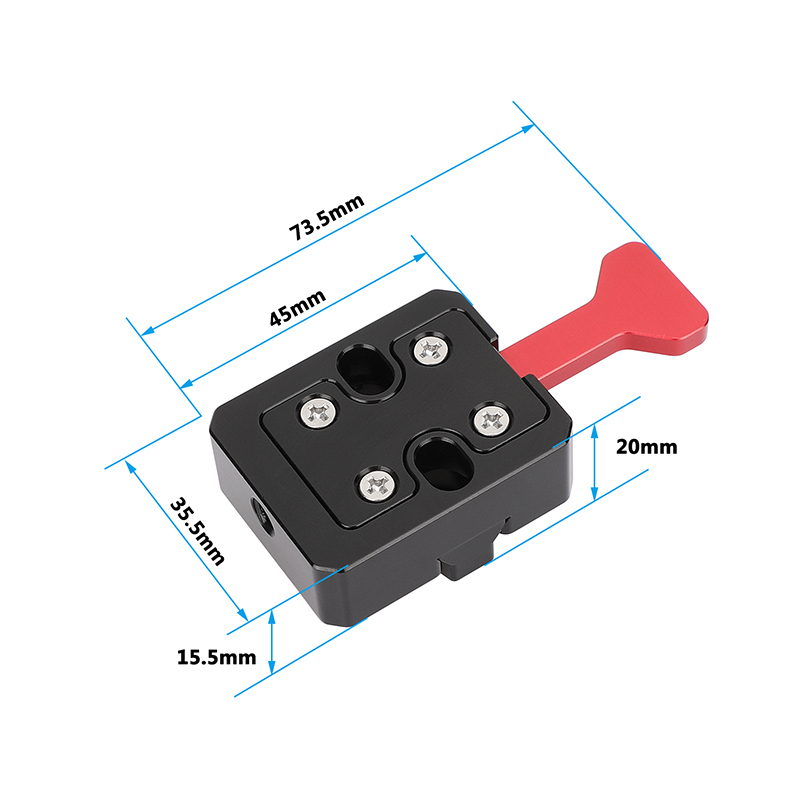 CAMVATE V-Lock Assembly Kit with Base Station and Wedge