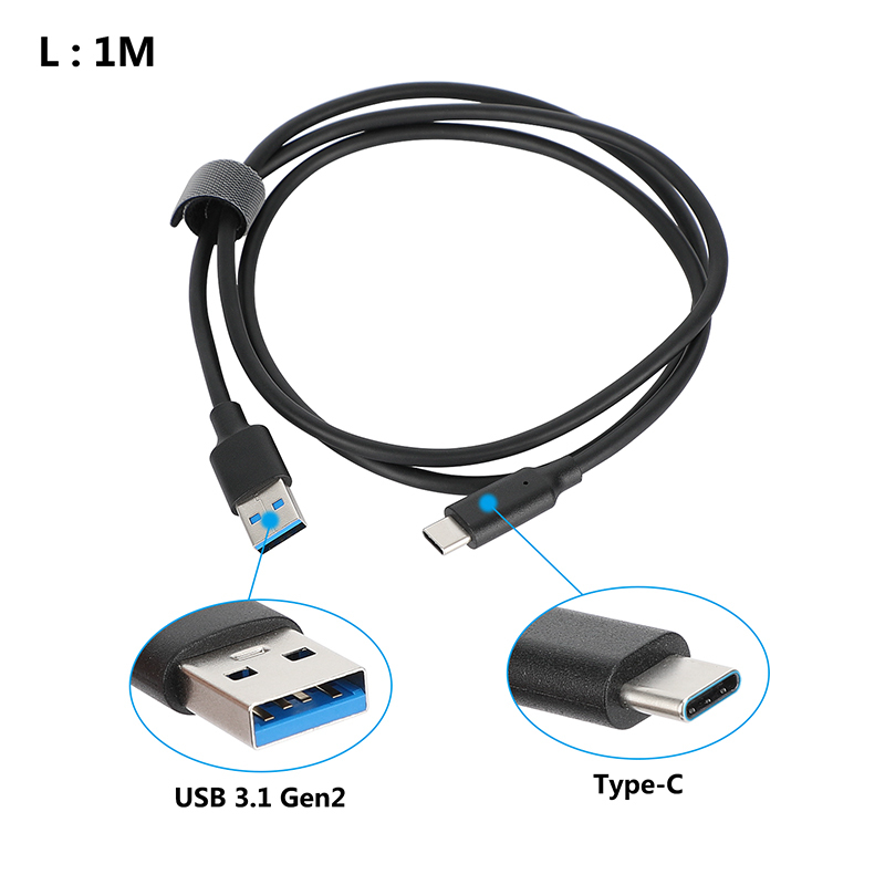 CAMVATE USB 3.1 Gen 2 Type-C to USB Type-A Charge & Sync Cable (3.3')