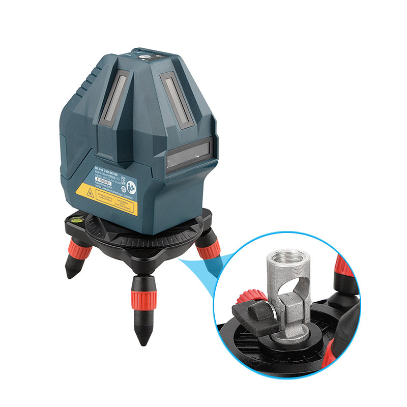 CAMVATE Adjustable Survey Adapter with 5/8"-11 Female & Male Thread for Laser Levels (2-pack)