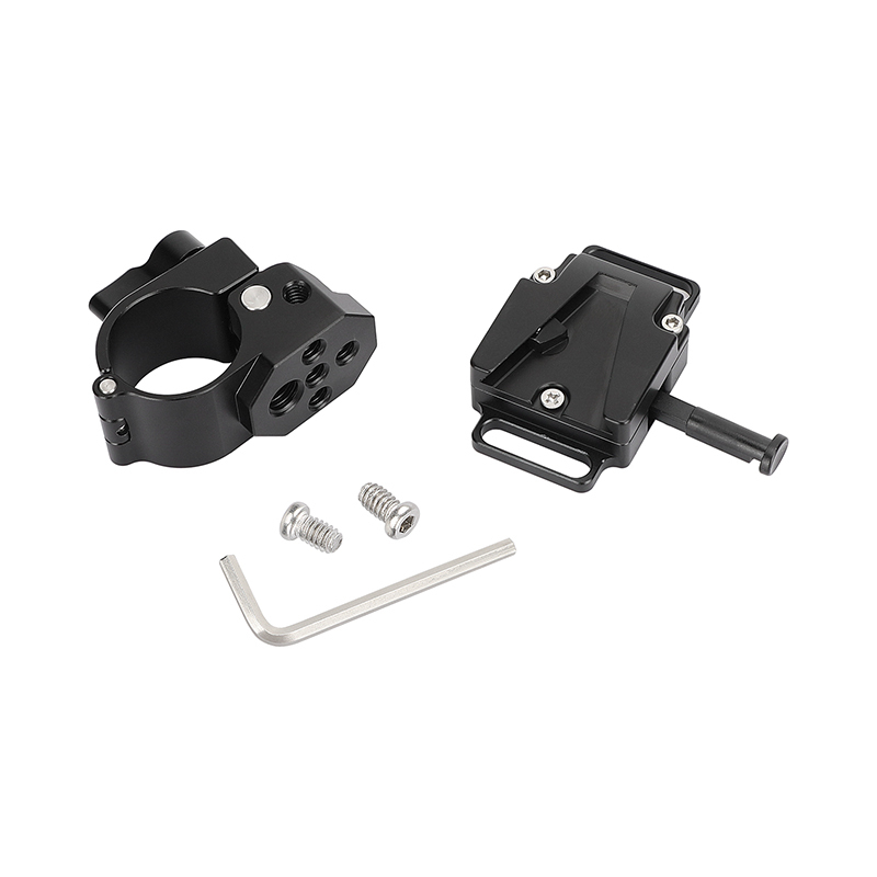 CAMVATE 30mm Rod Clamp with V-Mount Plate for DJI Ronin & Freely MōVI Pro