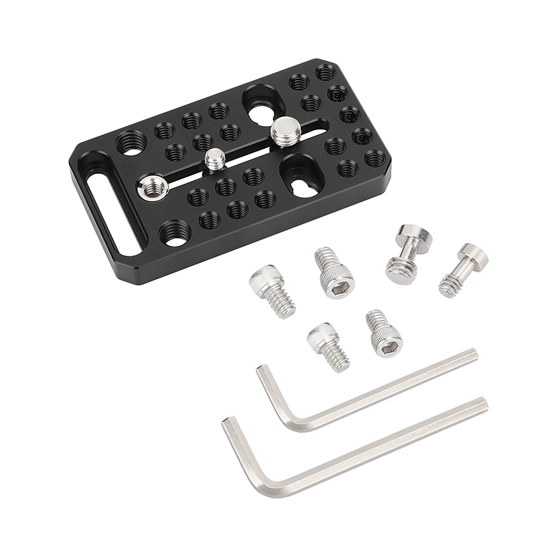 CAMVATE Multipurpose Cheese Plate with 1/4"-20 & 3/8"-16 Threads