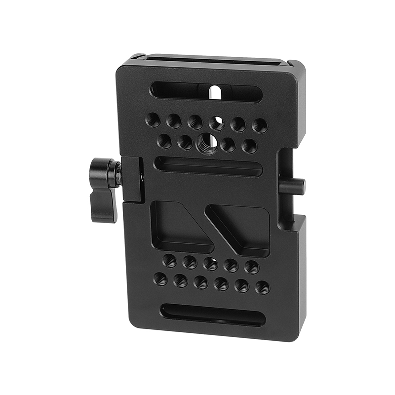 CAMVATE ARRI-Style Dovetail Camera Mount Plate with Clamp Base