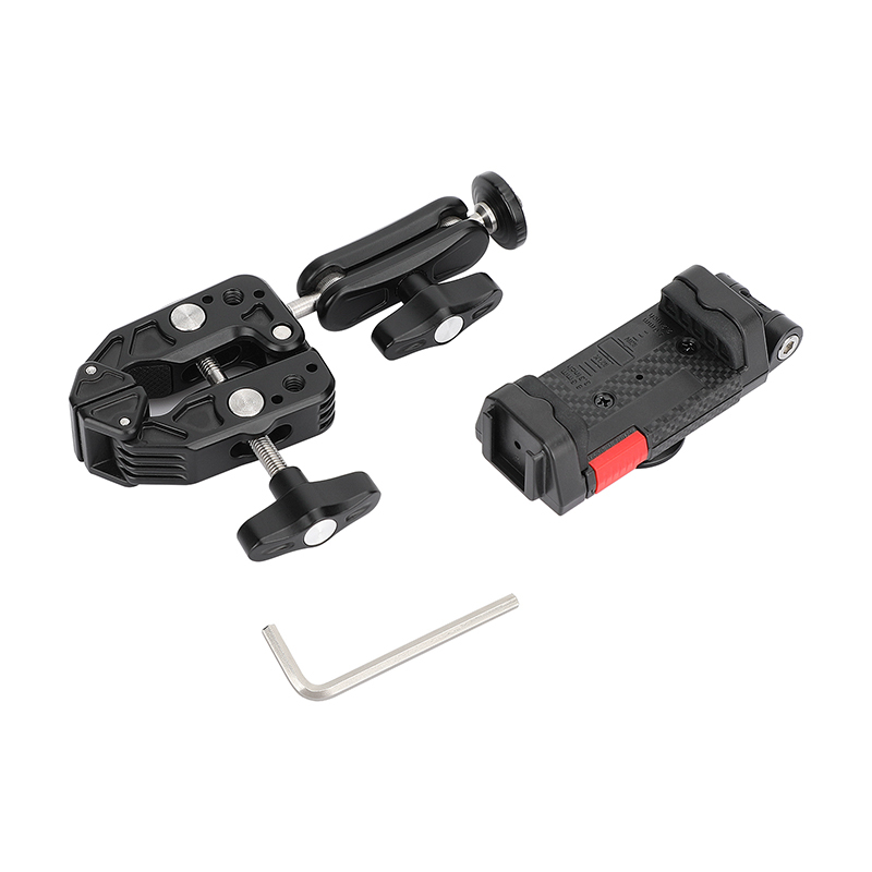 CAMVATE 360° Swivel Cell Phone Mount with Super Clamp