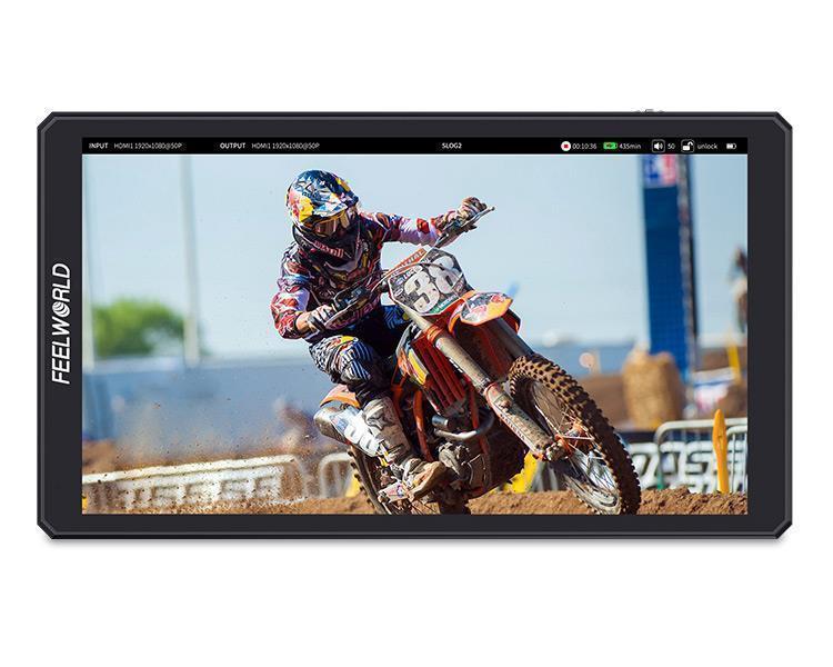 CAMVATE FEELWORLD CUT6 6-inch Touch Screen Monitor Recorder FHD IPS 4K HDMI