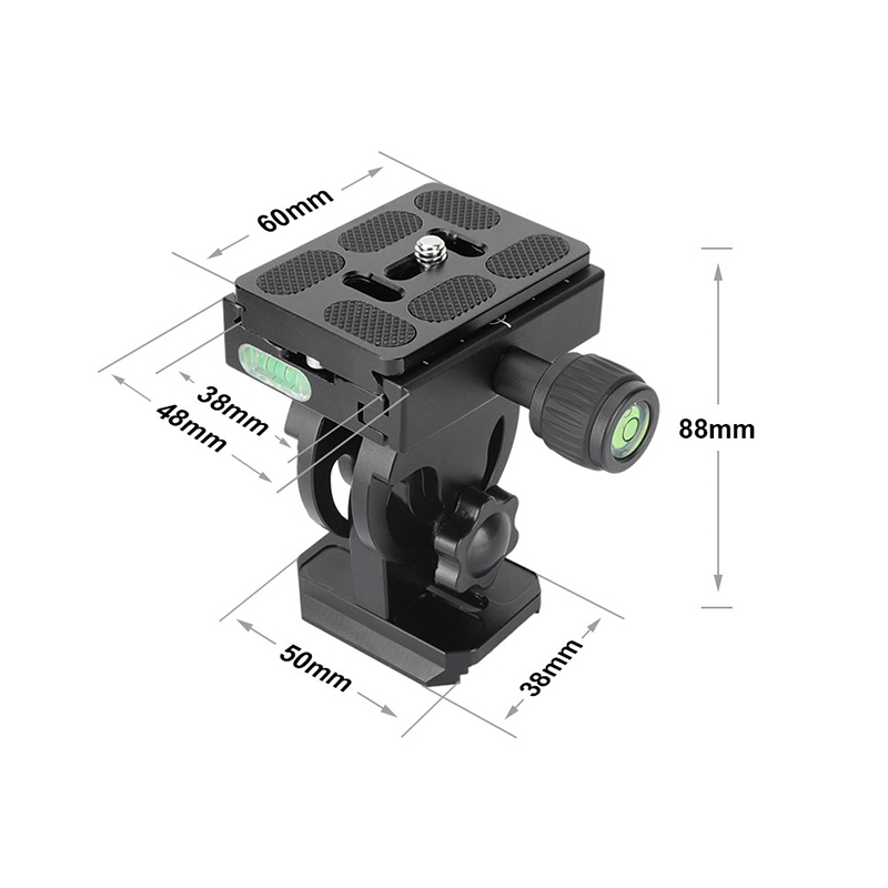 CAMVATE Monopod Tilt Head with Arca-Type Quick Release System