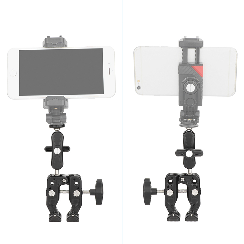 CAMVATE Super Clamp with Ball Head Magic Arm