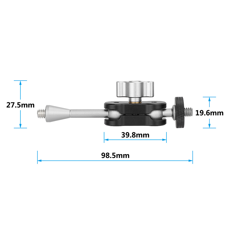CAMVATE Mini Magic Arm with Extended 1/4"-20 Screw