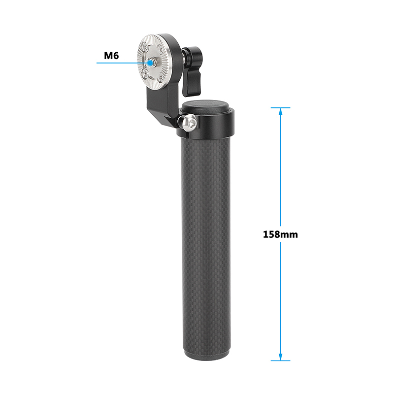 CAMVATE Carbon Fiber Handgrip with ARRI-Style M6 Rosette Mount  (Pair)