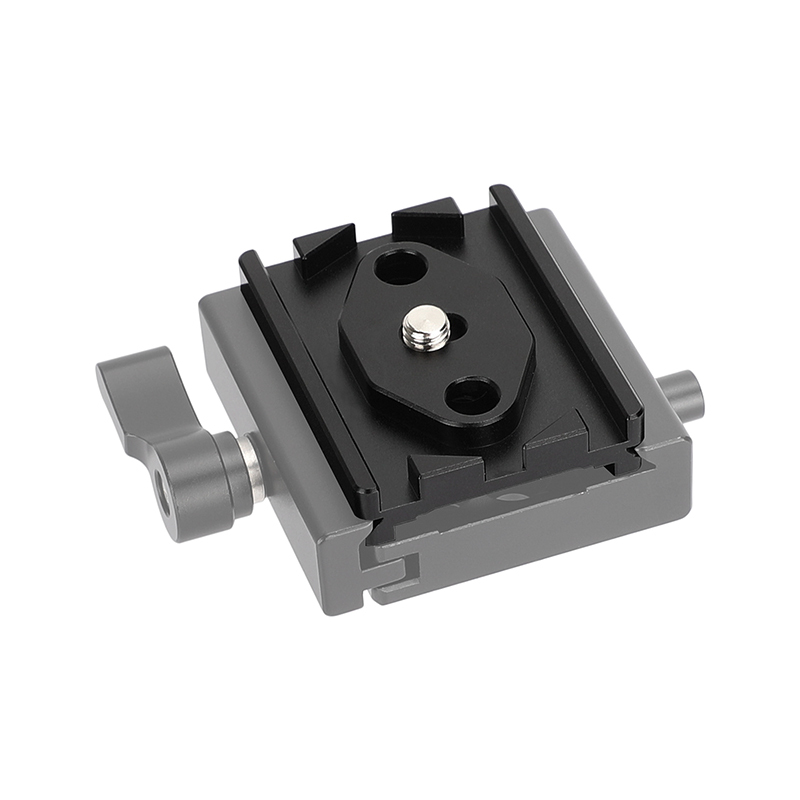 CAMVATE Arca-Type Quick Release Plate with Tether Cable Clamp
