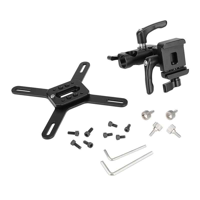 CAMVATE Adjustable Monitor Stand With Quick Release Dovetail Clip & VESA Mount 75×75 100×100 Fits 13 to 32 Inch LCD Screen