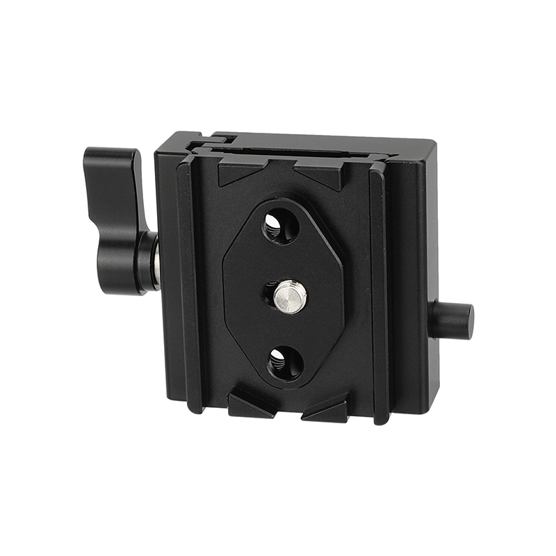 CAMVATE Arca-Type Quick Release Plate Clamp Kit with Tether Cable Clamp