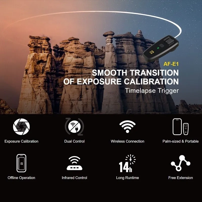 CAMVATE ZEAPON AF-E1 Creation Delay Synchronizer Timelapse Trigger