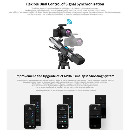CAMVATE ZEAPON AF-E1 Creation Delay Synchronizer Timelapse Trigger