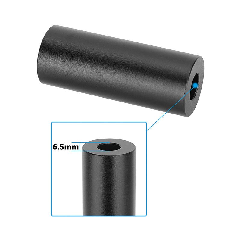CAMVATE Short 15mm Rod with M12 Thread & 6.5mm Hole (1.5")