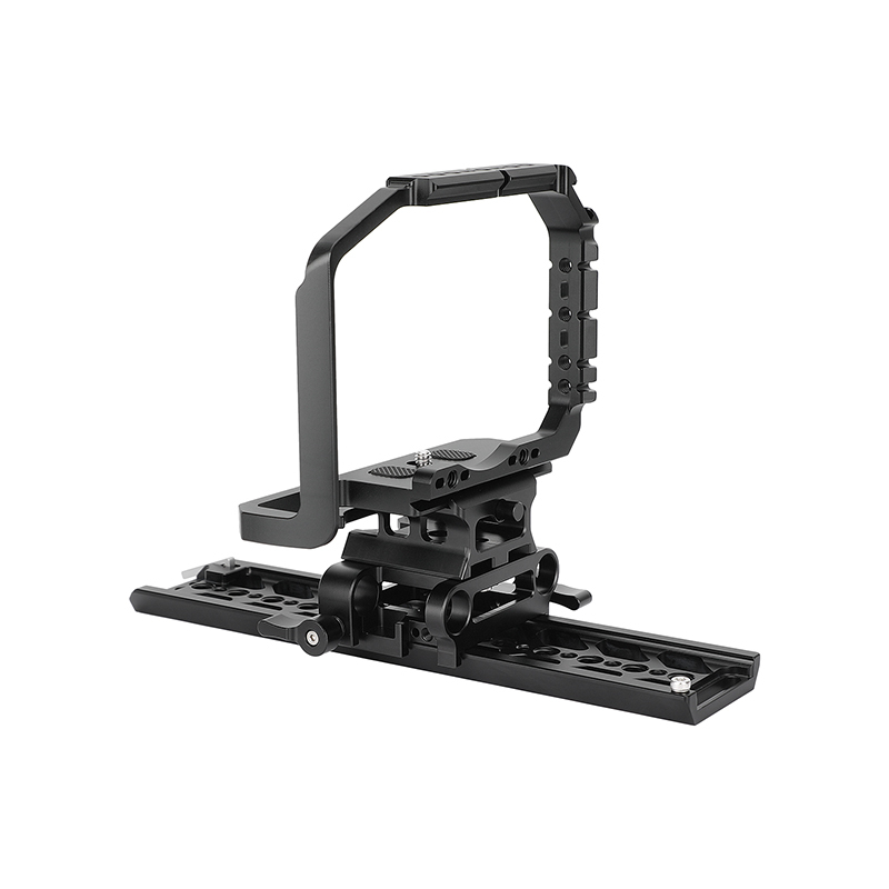 CAMVATE Full Camera Cage with Dovetail Plate for FUJIFILM X-H2S