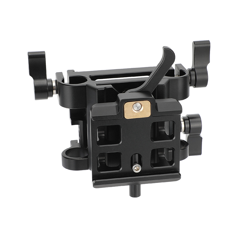 CAMVATE ARCA-Type Quick Release Clamp with Dovetail Bridge Plate (15mm LWS)