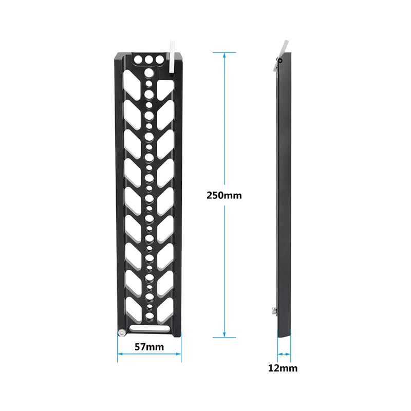 CAMVATE ARCA-Type Quick Release Clamp with Dovetail Plate & 15mm Rods