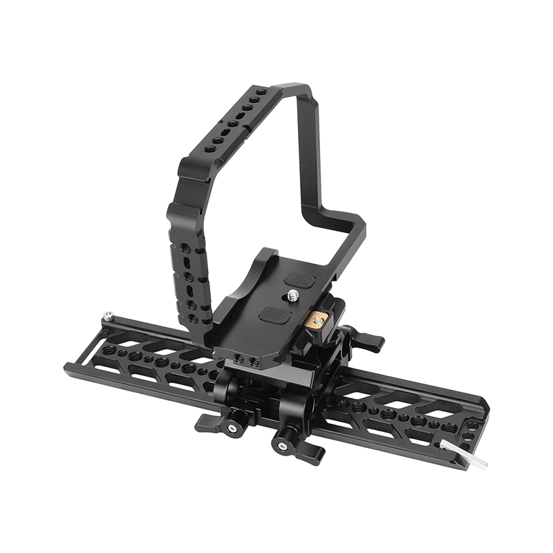 CAMVATE Full Camera Cage with Dovetail Plate for FUJIFILM X-H2S