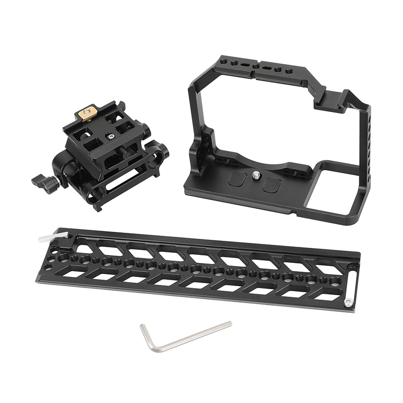 CAMVATE Full Camera Cage with Dovetail Plate for Nikon Z7 II