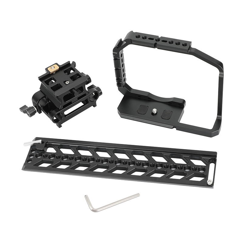 CAMVATE Full Camera Cage with Dovetail Plate for FUJIFILM X-H2S