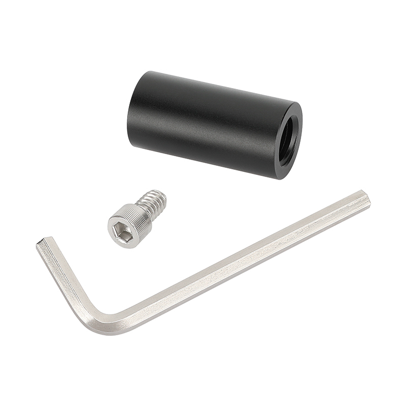 CAMVATE Short 19mm Rod with M12 Thread & 6.5mm Hole (1.5")