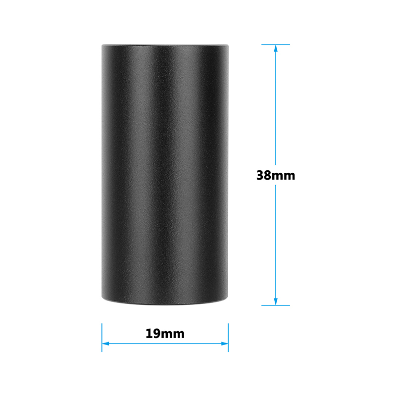 CAMVATE Short 19mm Rod with M12 Thread & 6.5mm Hole (1.5")