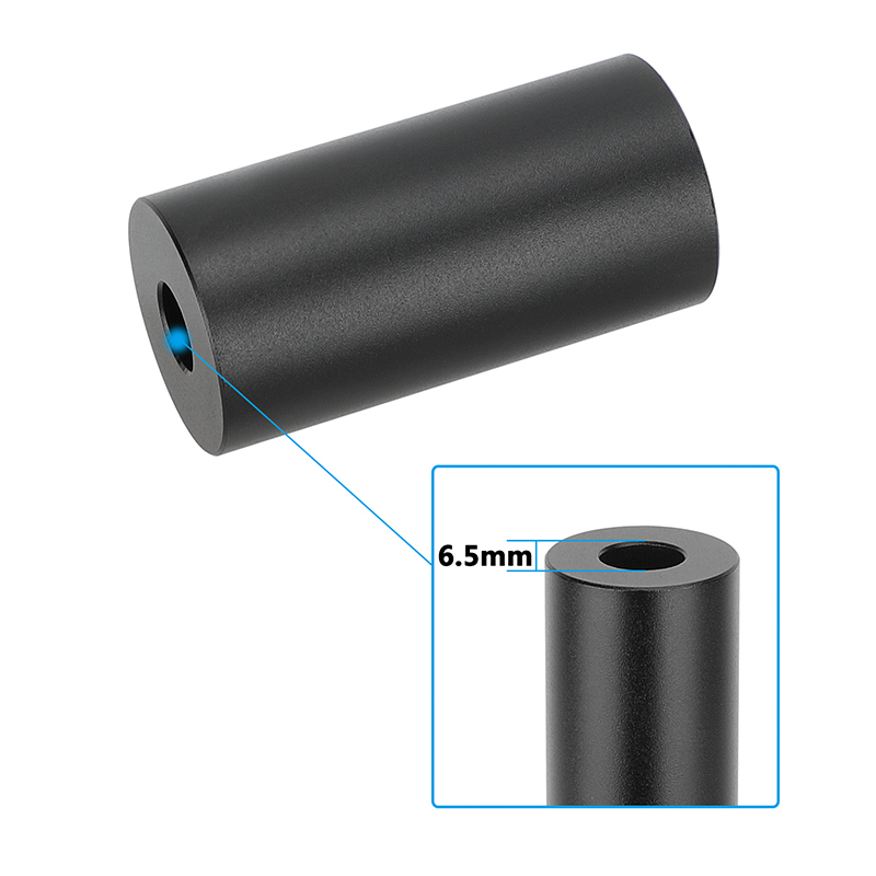 CAMVATE Short 19mm Rod with M12 Thread & 6.5mm Hole (1.5")