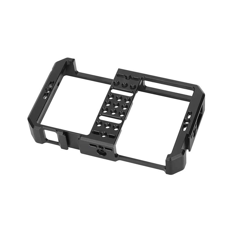 CAMVATE Full Monitor Cage for FeelWorld CUT6 CUT6S 6" 4K HDMI Touchscreen Monitors/ Recorders