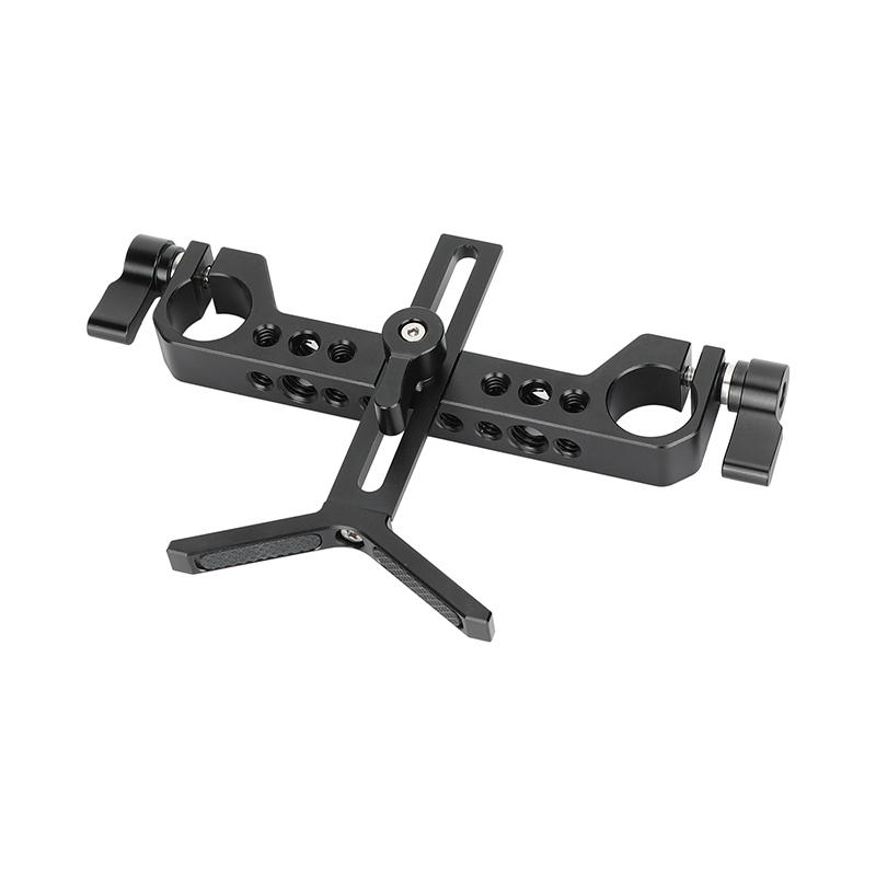 CAMVATE 19mm Studio Rod Clamp with Y-Shaped Lens Support