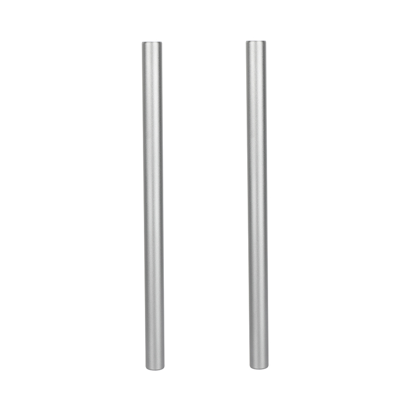CAMVATE 15mm Aluminum Rod Pair (Titanium Color, 9.84")