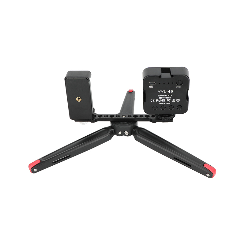 CAMVATE Smartphone Video Kit with Pocket LED Light & Mini Tripod