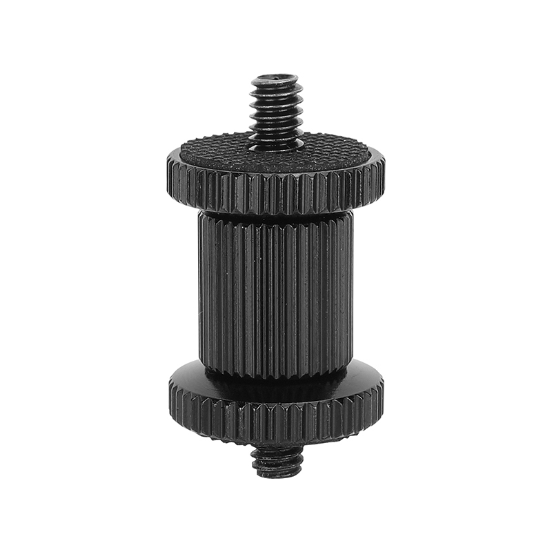 CAMVATE Double-Ended 1/4"-20 Screw Mount with Thumb Locking Wheel