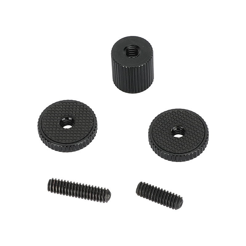 CAMVATE Double-Ended 1/4"-20 Screw Mount with Thumb Locking Wheel