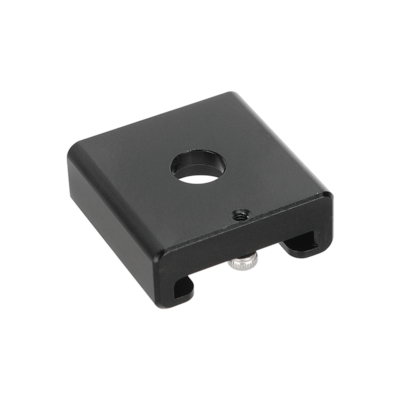 1/4"-20 Mount to Shoe Adapter V2 (Black)