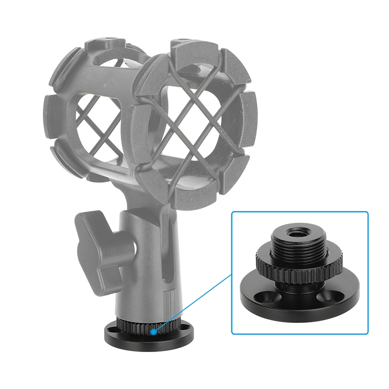 CAMVATE Table Mount with 5/8"-27 Microphone Adapter Screw