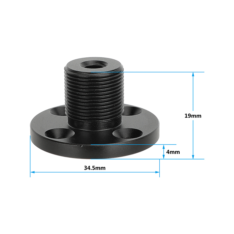 CAMVATE Table Mount with 5/8"-27 Microphone Adapter Screw