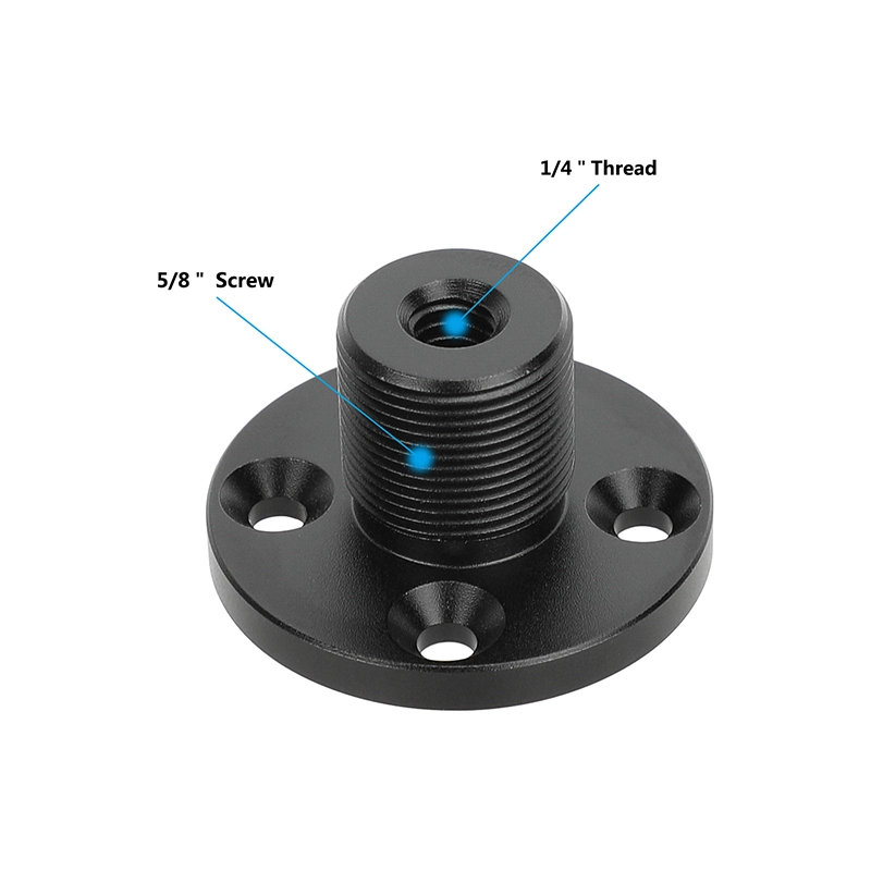 CAMVATE Table Mount with 5/8"-27 Microphone Adapter Screw