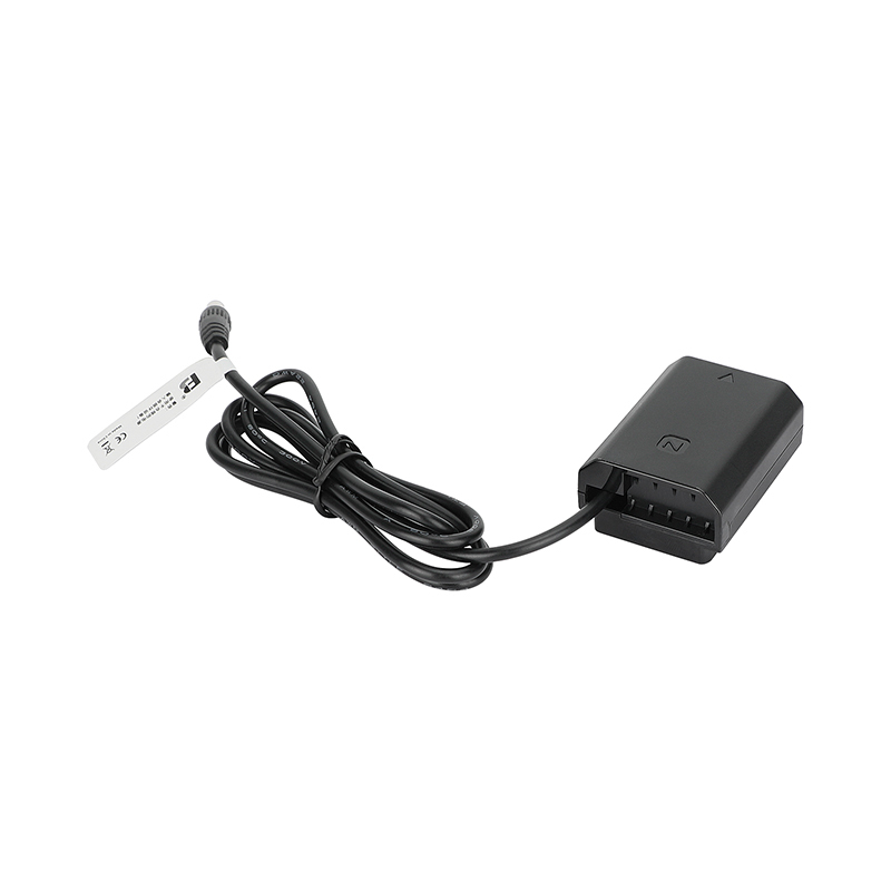 CAMVATE 2.5mm DC Barrel to Sony NP-FZ100 Dummy Battery Cable (39.4")
