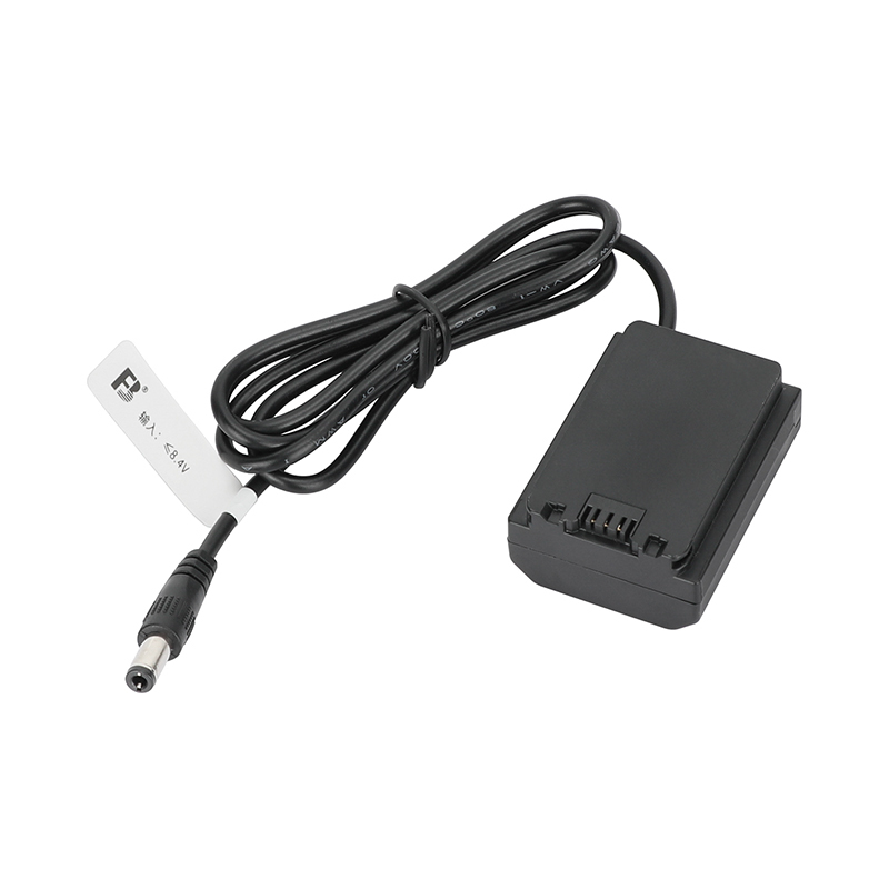CAMVATE 2.5mm DC Barrel to Sony NP-FZ100 Dummy Battery Cable (39.4")