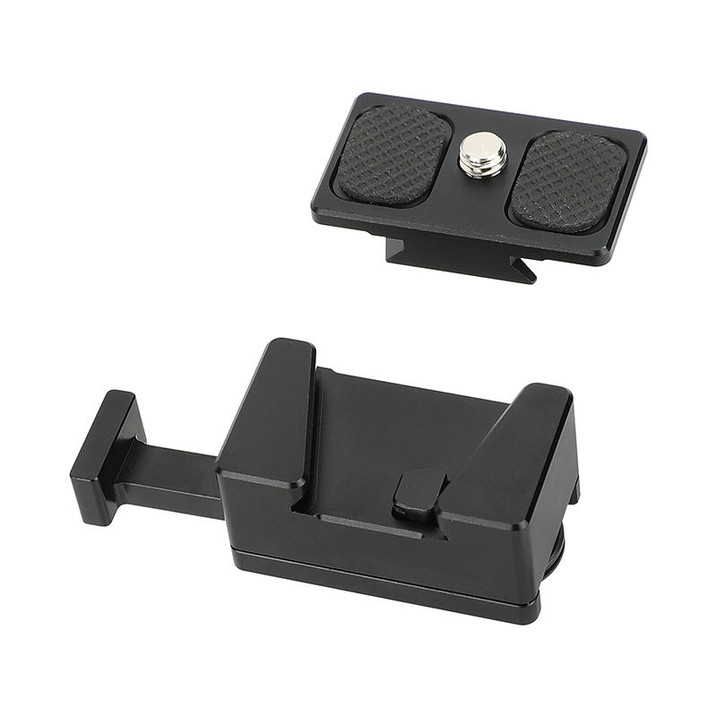 CAMVATE Camera Monitor Quick Release Mount with GoPro-Style 2-Prong Adapter