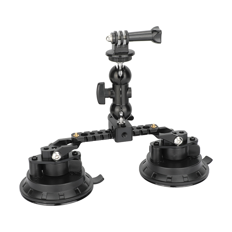CAMVATE Dual Suction Cup Mount Set for GoPro Camera