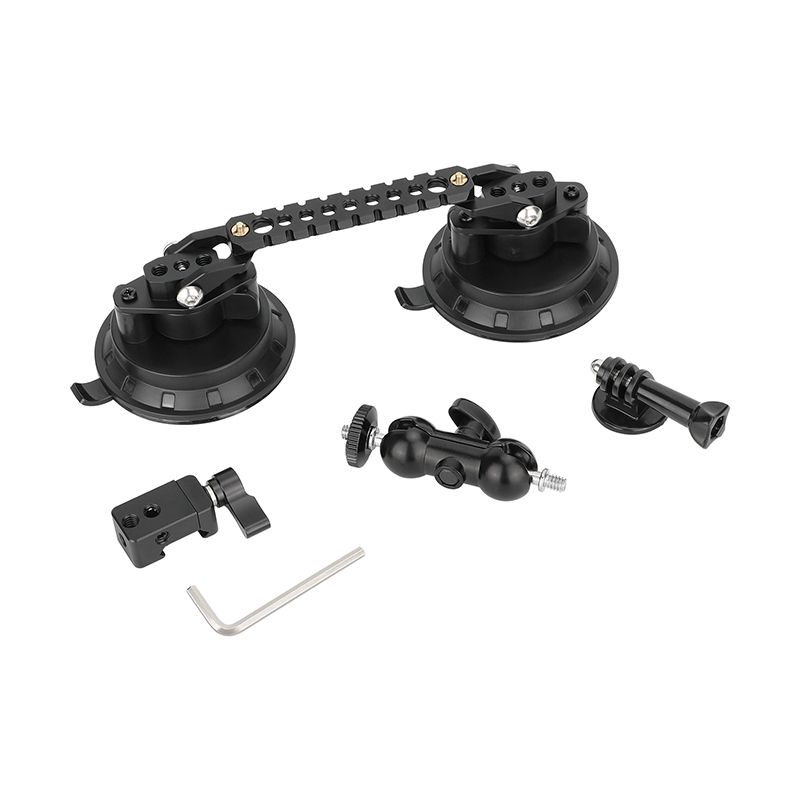 CAMVATE Dual Suction Cup Mount Set for GoPro Camera