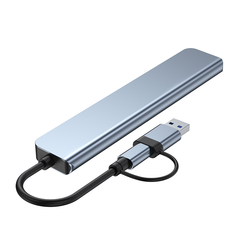 CAMVATE USB Type-C Type-A 8-in-1 Docking Station Multiport Adapter