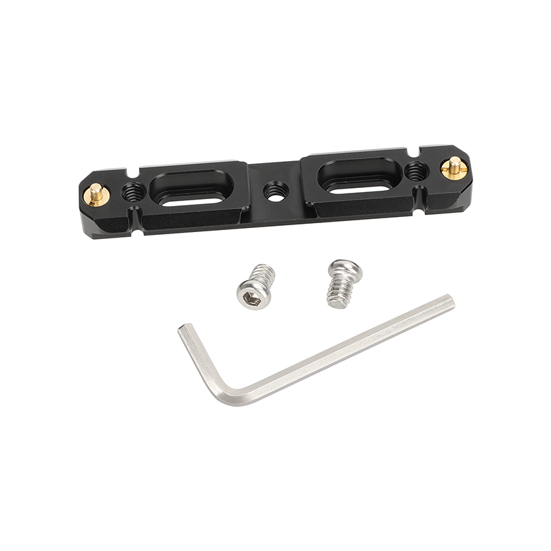 CAMVATE NATO Safety Rail with Cold Shoe & 1/4"-20 Accessory Mount (3.9")